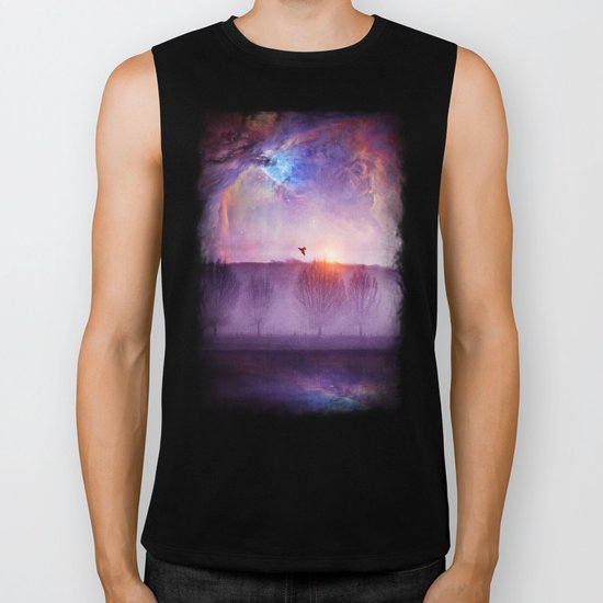 Orion Nebula Biker Tank