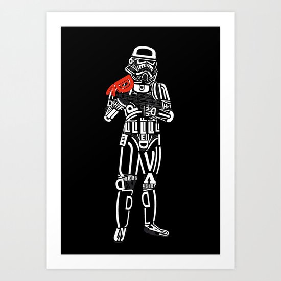 sanstrooper Art Print