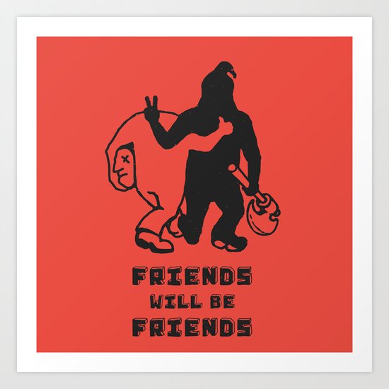 FRIENDS Art Print
