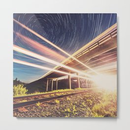 'Midnight Train to Georgia' Metal Print | Space, Photo, Landscape, Nature 
