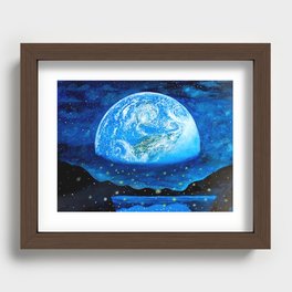 Earth Consciousness Number 8 Recessed Framed Print