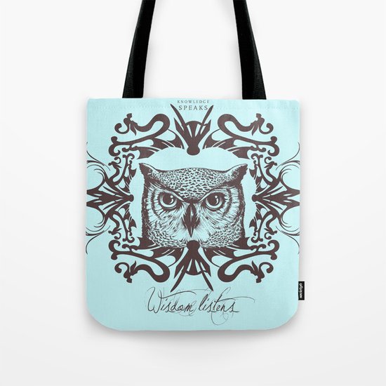 Wisdom Listens Tote Bag