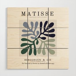 Henri Matisse - The Cutouts - Papiers Decoupes Wood Wall Art