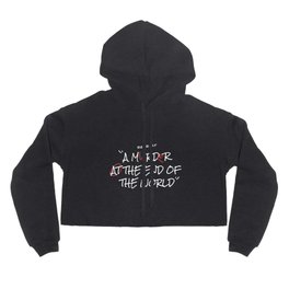 A MURDER AT THE END OF THE WORLD "RETREAT" cinematic dark version Hoody