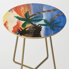 Palm Trees Side Table