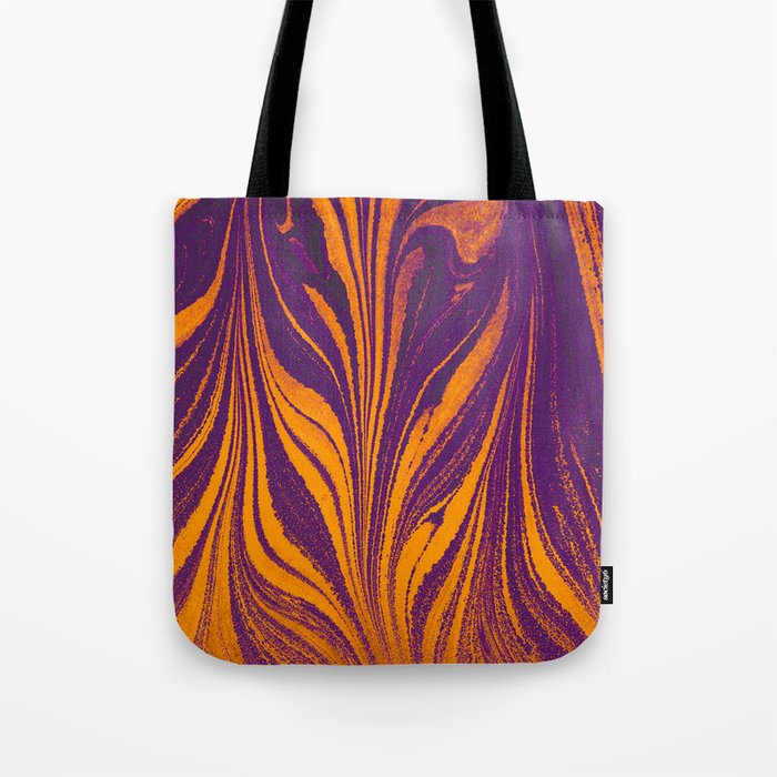 Abstract marbling pattern. Creative marbling background texture Tote Bag