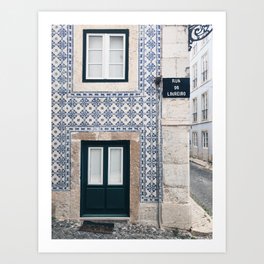 Alfama / Lisbon, Portugal Art Print
