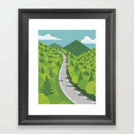 Going Uphill (2017) Framed Art Print