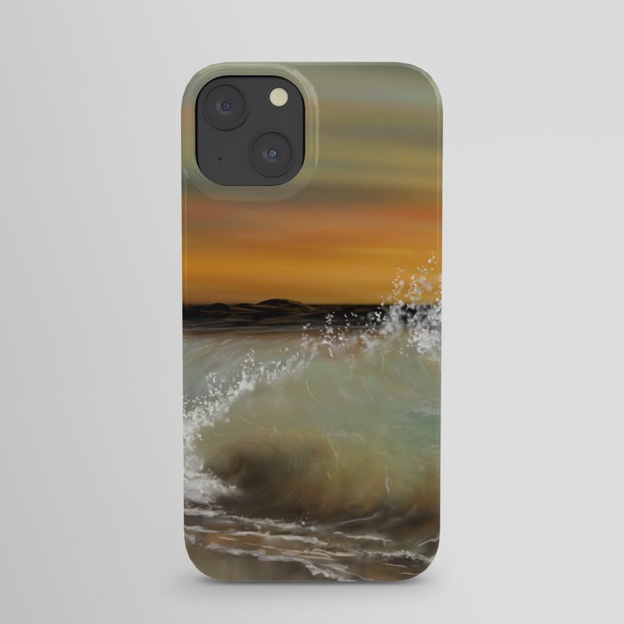 Sea Waves 2 iPhone Case