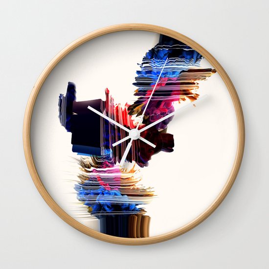 psychedelic Love Wall Clock