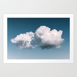 Clouds Art Print