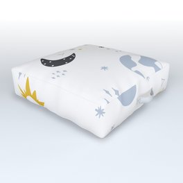 Never Stop Dreaming Outdoor Floor Cushion