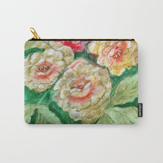 Floral Fusion Carry-All Pouch