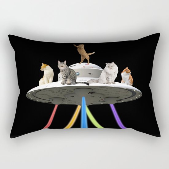 CAT INVADERS Rectangular Pillow