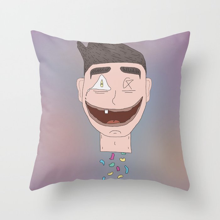 Depth of Happiness Throw Pillow