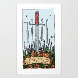 Rogue - D&D Art Print