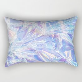 Sparkly Holographic Rectangular Pillow