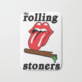 The Rolling Stoners Bath Mat