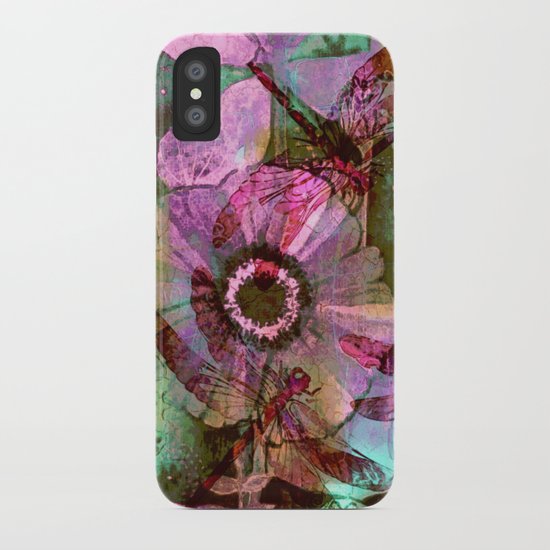 Dragonflies in a Dream iPhone Case
