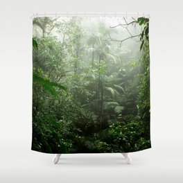 Into the Cloud Forest Shower Curtain