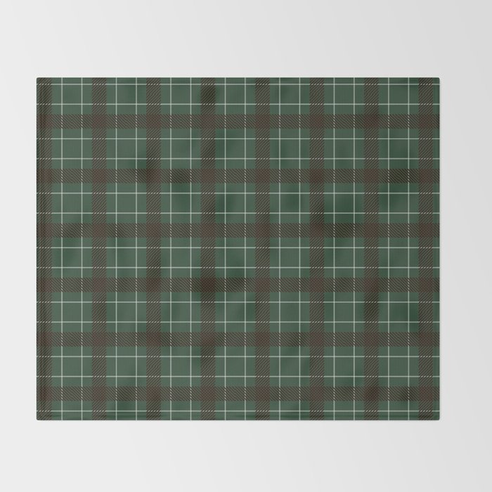 Throw Blanket | Holiday Plaids | Evergreen by Thirtyone Illustrations - 51