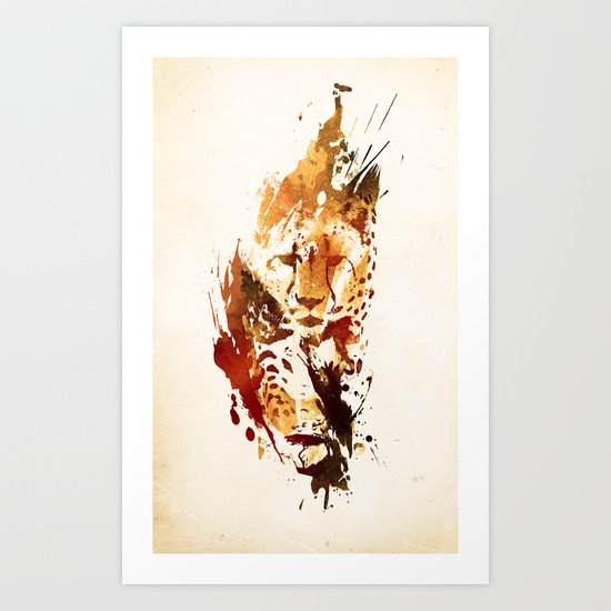 El Guepardo Art Print