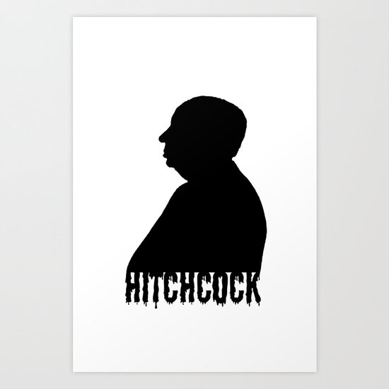 Alfred Hitchcock Art Print