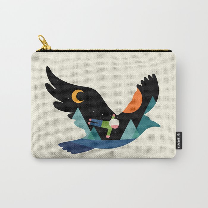 I Believe I Can Fly Carry-All Pouch