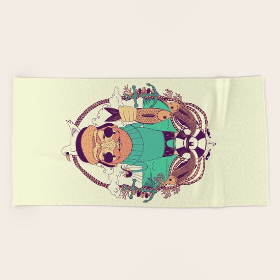 Fisherman Beach Towel