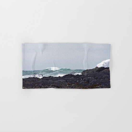 Late Winter Surf Hand & Bath Towel