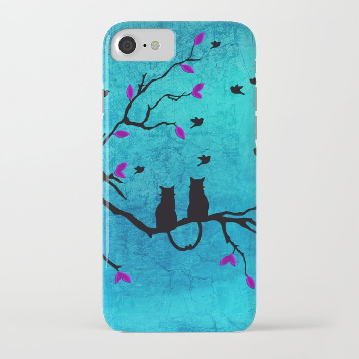 lovecats - together forever iphone case
