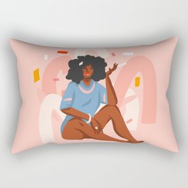 Girl 2 Rectangular Pillow