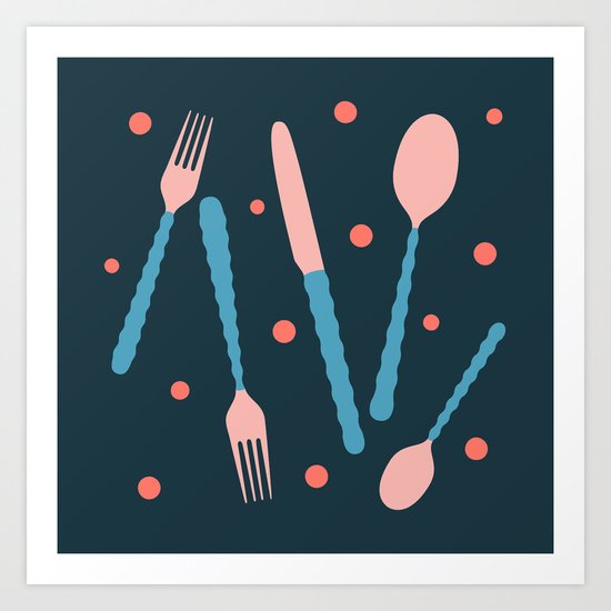 Food for Thought Art Print