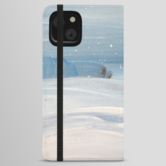 SNOWY iPhone Wallet Case