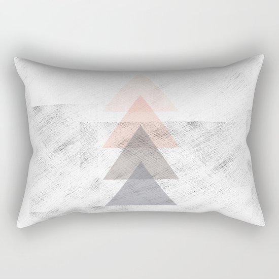 Triangles Rectangular Pillow
