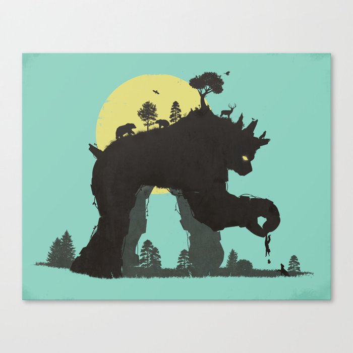 The Collector Canvas Print
