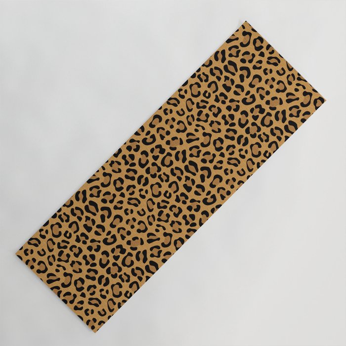 Leopard Prints Yoga Mat by miavaldez 