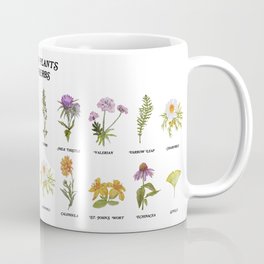 Healing Plants and Herbs Coffee Mug