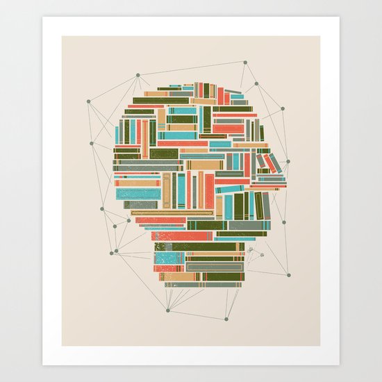 Socially Networked. Art Print