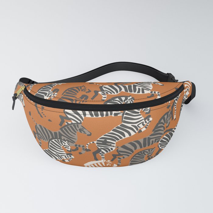 Zebra Race Fanny Pack