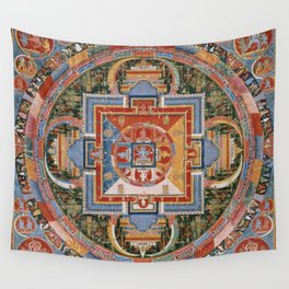 Mandala of Jnanadakini Wall Tapestry