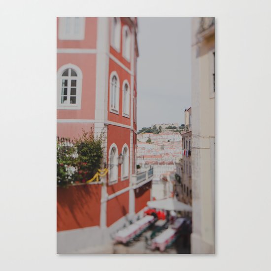 Summer in Lisbon Canvas Print