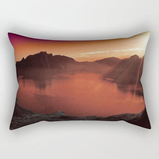 Sunset coucher de soleil Rectangular Pillow