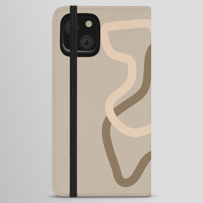 Abstract 03B iPhone Wallet Case