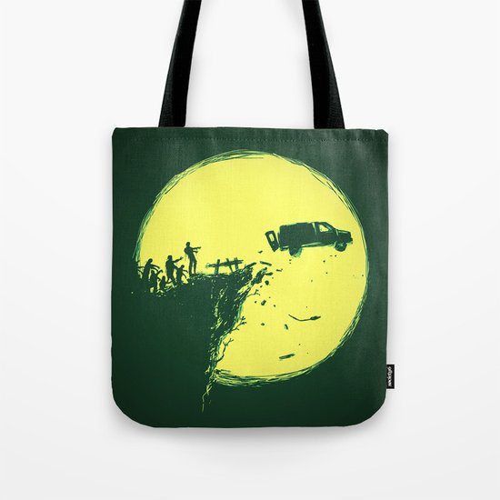 Zombie Invasion Tote Bag