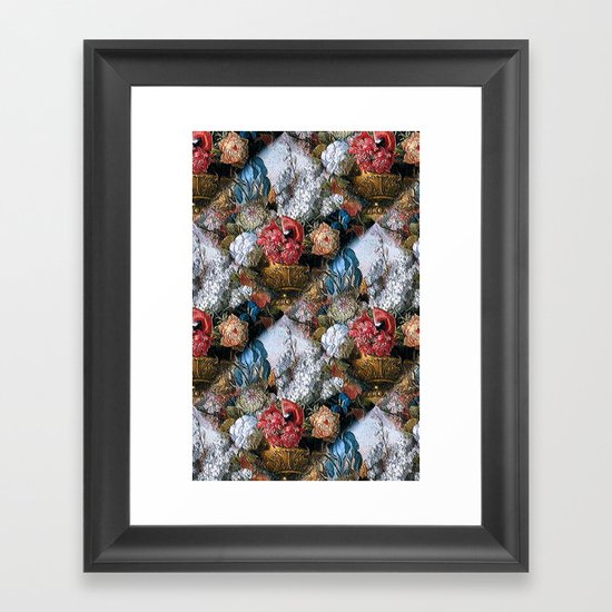 Royal Vintage Victorian Case Framed Art Print