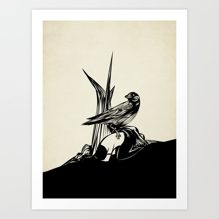 Crows must never win Art Print