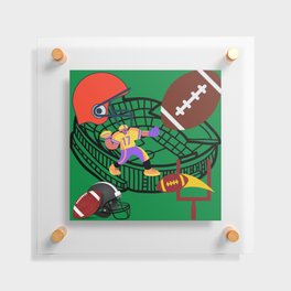 Football Anyone Floating Acrylic Print