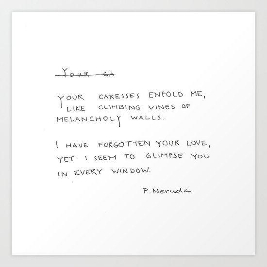 your love Art Print