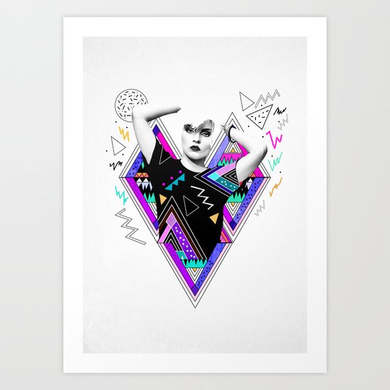 Heart Of Glass - Kris Tate x Ruben Ireland Art Print